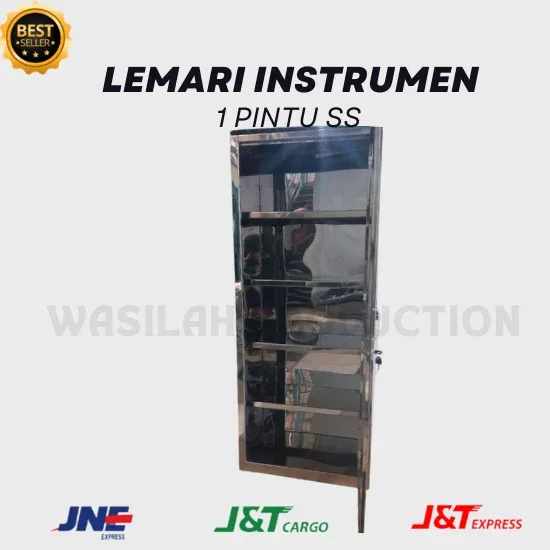 LEMARI INSTRUMEN 1 PINTU STAINLESS
