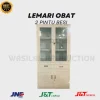 LEMARI OBAT / NARKOTIK 2 PINTU BESI