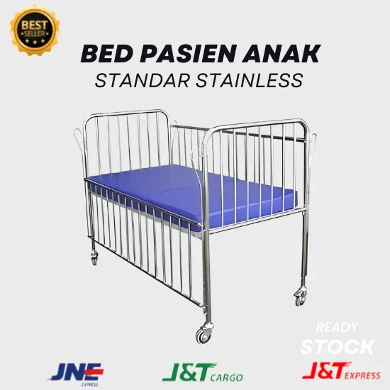 BED PASIEN ANAK 1 STANDAR STAINLESS