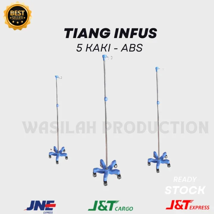 TIANG INFUS 5 KAKI ABS