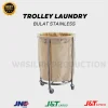 TROLLEY LAUNDRY BULAT STAINLESS